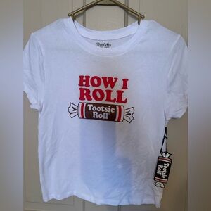 Juniors White T-Shirt